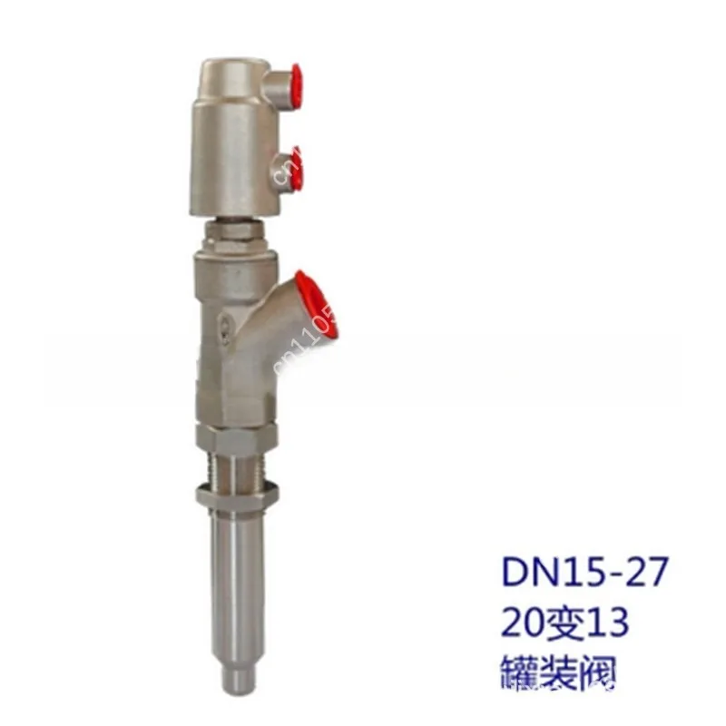 Stainless Steel 316 Pneumatic Filling Valve DN15 Anti Drip Nozzle for Linear Liquid Filling Equipment