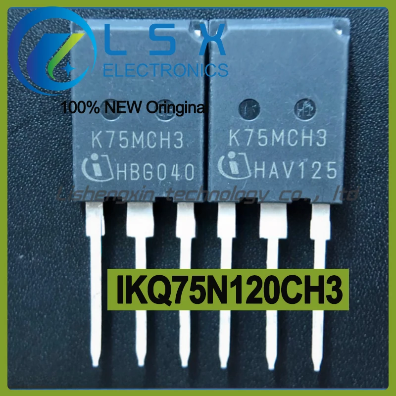 

5-10 шт. K75MCH3 IKQ75N120CH3 75A 1200 в, новый и оригинальный