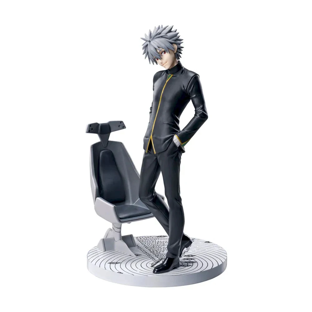 

JP In-Stock SEGA Evangelion 3.0+1.0 Kaworu Nagisa Commander Suit Призовая фигурка, Eco-PVC, логотип SEGA, гарантия качества