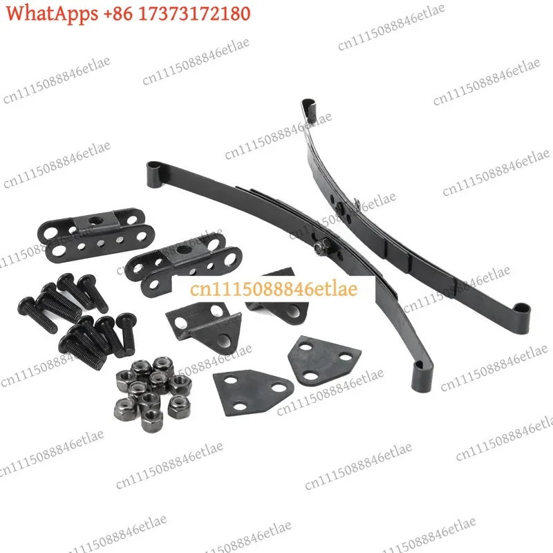 k3  lHard Leaf Spring Suspension Steel Bar Kit for 1/10 RC Rock Crawler Metal Upgrade Parts Chassis Accessories