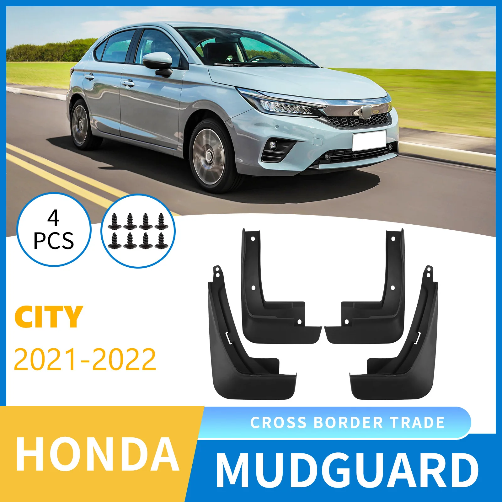 

Suitable for Honda Fengfan City 2021-2022 car tire fender leather modification supplies