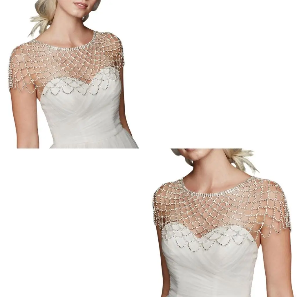 

Tassels Shoulder Chain Fashionable Body Chain Temperament Fringed Cover Up Shawl Y166