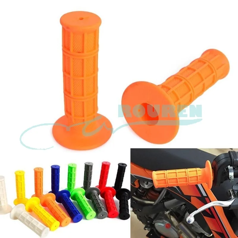 Gel Soft Rubber HandleBar Hand Grip For CR CRF XR YZ WR TTR KX KLX RMZ RMX RM TC TE FC FE ATV Enduro Motocross MX Dirt Pit Bike