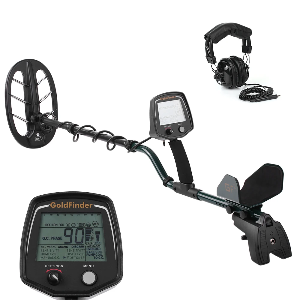 GF2 High Sensitiivty Pulse Induction Gold Detector , Wholesale Long Range Large Screen Deep Search Underground Gold Detector