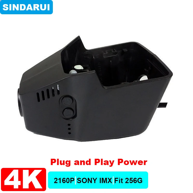 

Автомобильный видеорегистратор Plug and Play 4K HD 2160P, Wi-Fi, видеорегистратор с двумя объективами для Volkswagen Atlas/Passat B6 B7 B8/CC/Golf 8 2019 2020