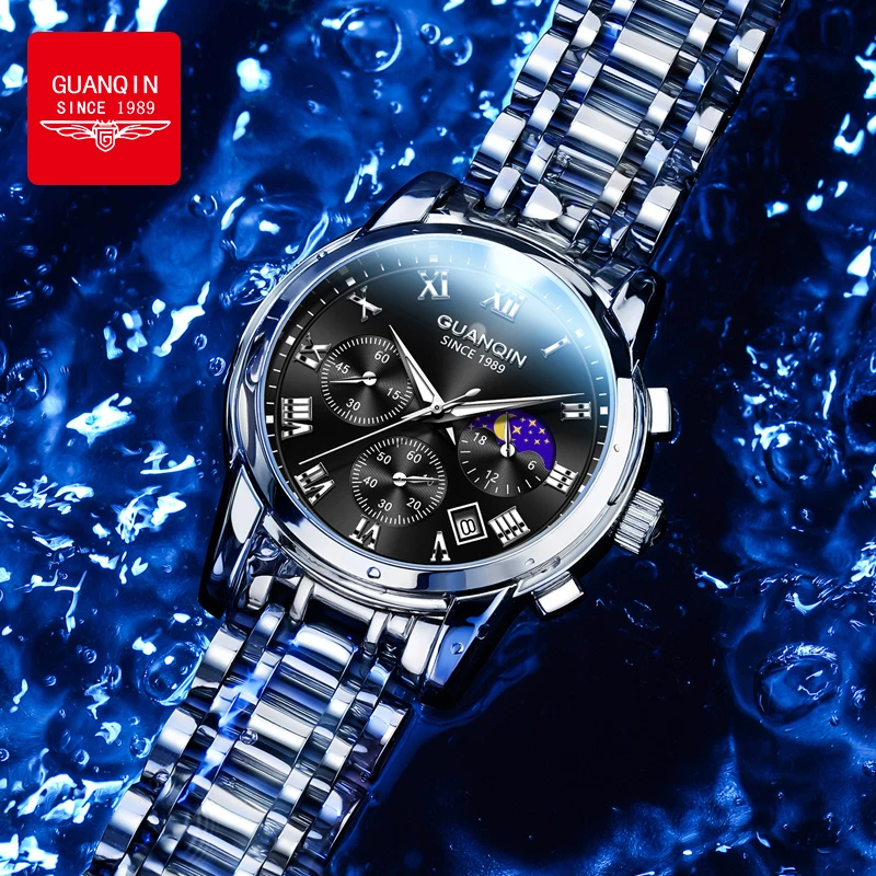 GUANQIN Men Watches Trend Fash - đánh giá và giá Smartwatch Trending Watches For Men