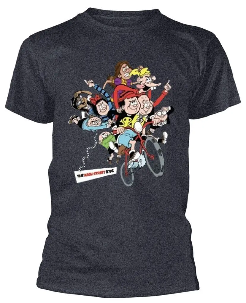 Beano Bash Street Kids 'Group' (Heather Grey) T-Shirt - NEW & OFFICIAL!