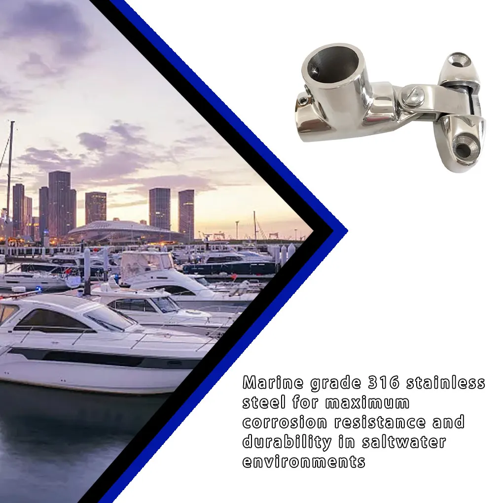 

Лодка из нержавеющей стали поворотные фитинги ТРУБА Топ основание колоды поручень