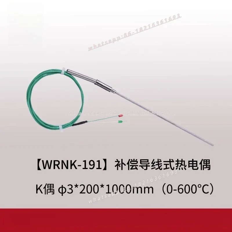 2026GOOD PT100temperature Sensor Probe End Face Thermal Resistance Temperature Measurement Compensation Wire Type Thermocouple