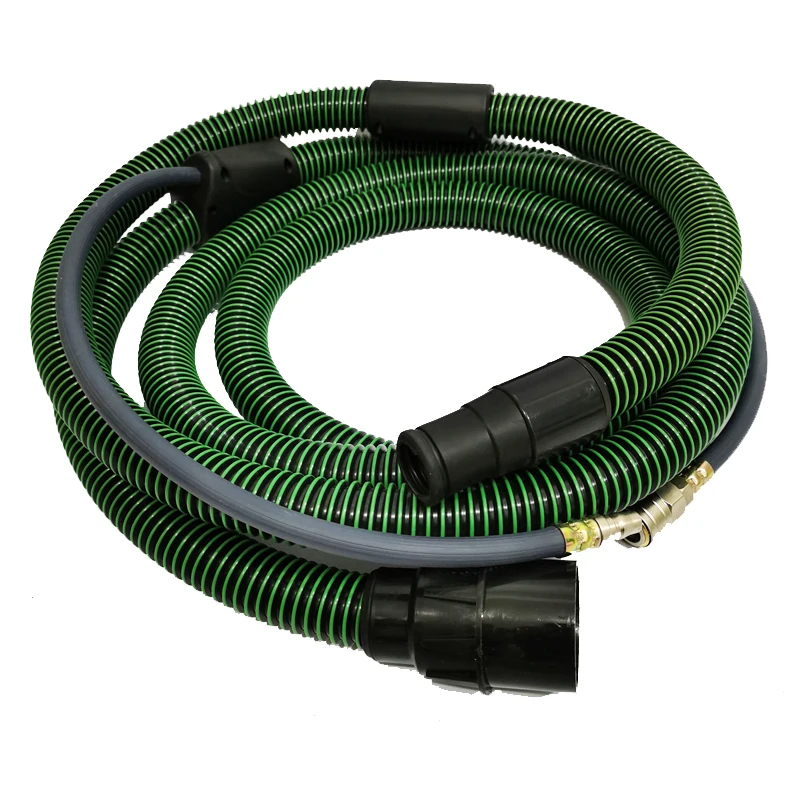 

Suitable For MIRKA Pneumatic Grinder Two-In-One Dust Collecting Hose Dry Central Vacuum Cleaner Electric Plastic Pipe 5.5M Long