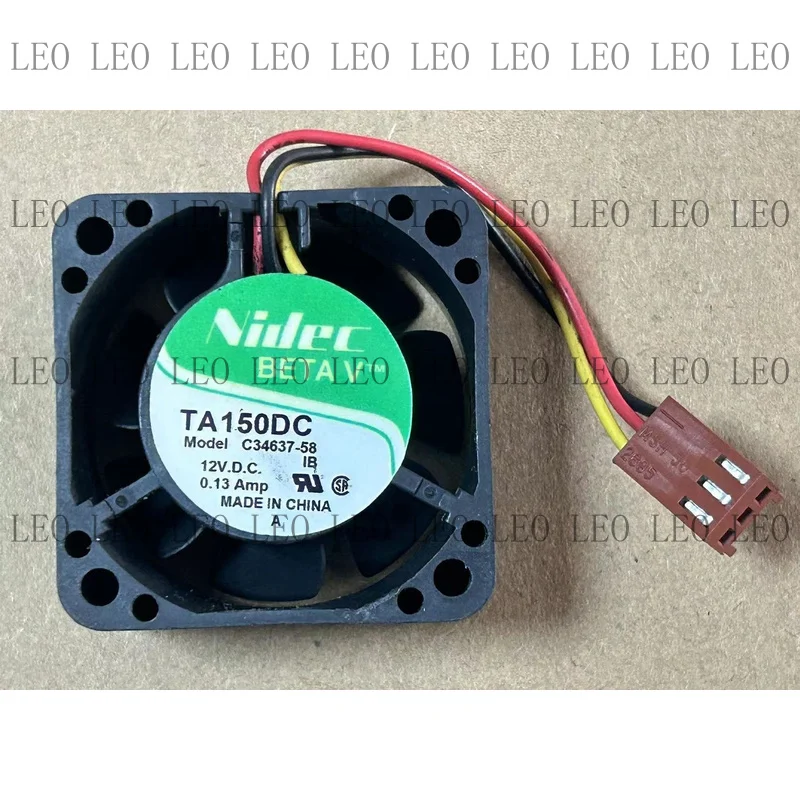 MY 1PC For NIDEC Fan TA150 C34637-58 DC 12V 0.13A 4cm 4020 3 PIN