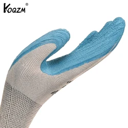 Rubber Gloves For On Site Auto Repair Handling Wear Resistant Soft Anti Slip Breathable Latex Labor Protection Gloves