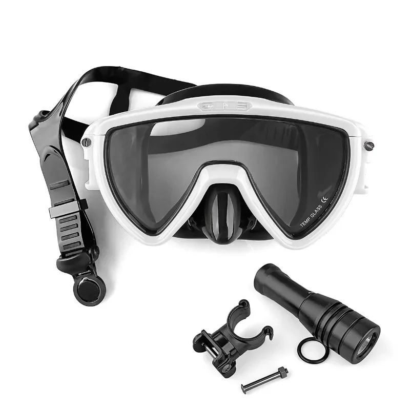 Anti-fog single lens diving goggles free diving equipment