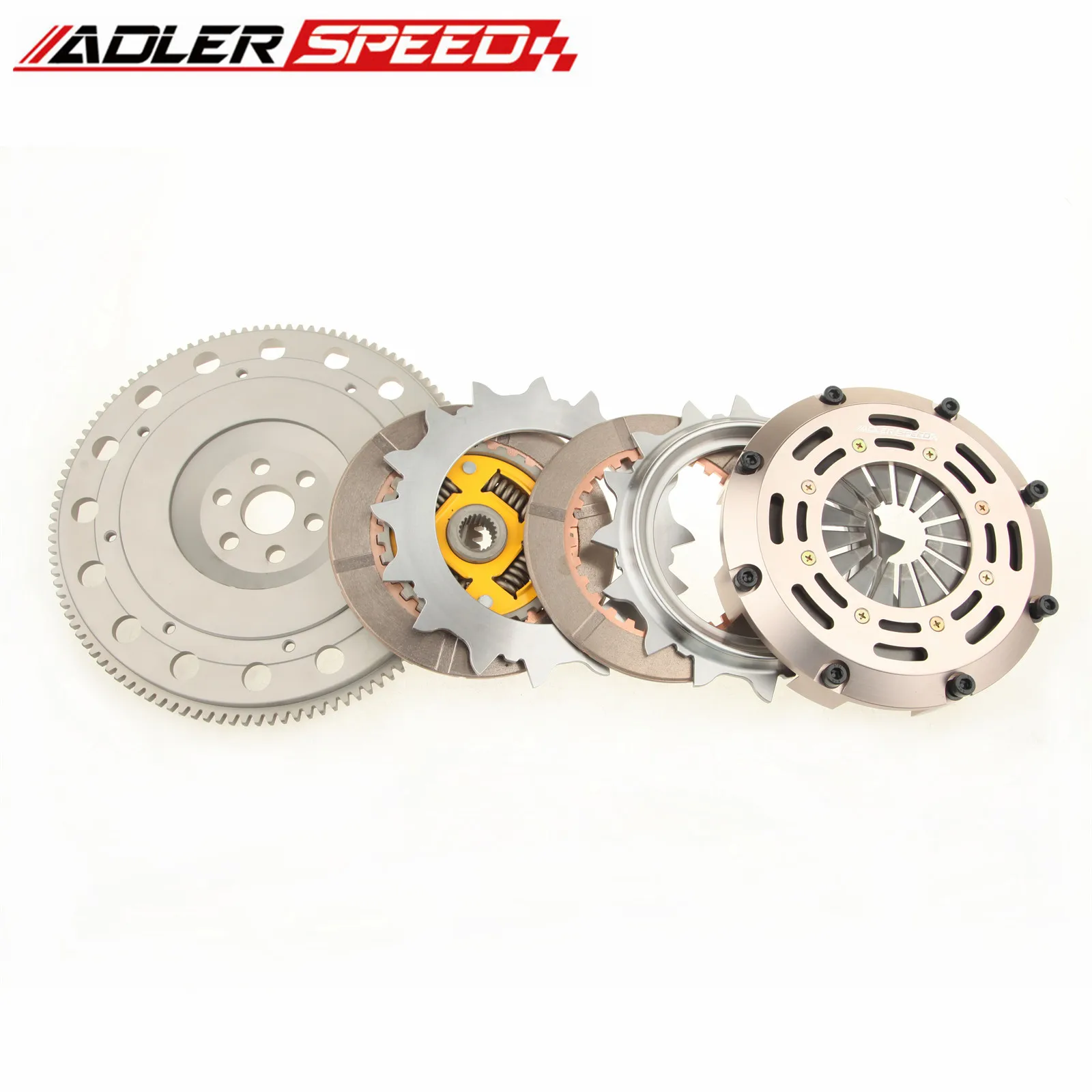 ADLERSPEED SPRUNG CLUTCH TWIN DISK KIT FOR MAZDA MIATA MX-5 1.6L 1.8L 1990-2005