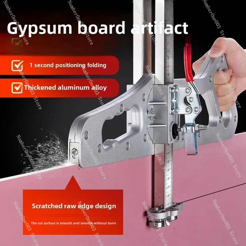 Gypsum board cutting artifact Push knife cutting board artifact Automatic high-precision folding roller woodworking