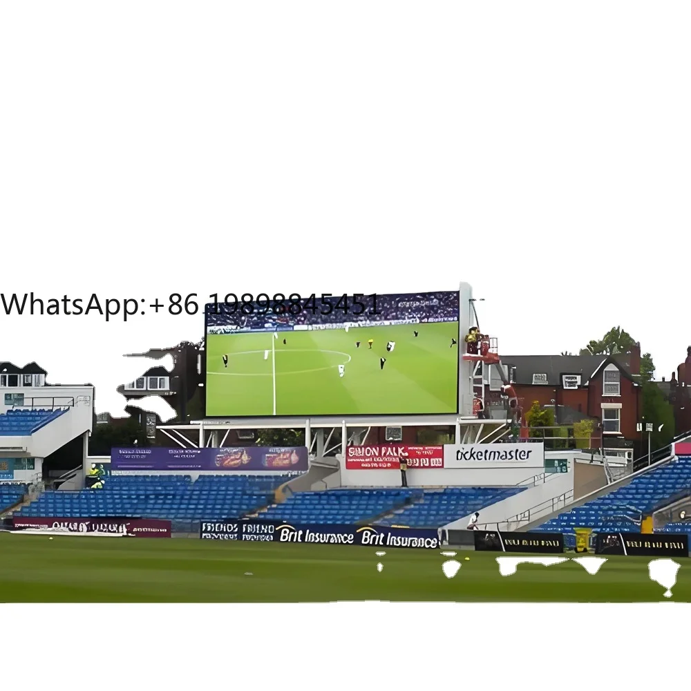 شاشة LED كاملة الألوان مخصصة عالية السطوع وعمر طويل في الهواء الطلق ثابتة التركيب للاستخدامات المختلفة #1