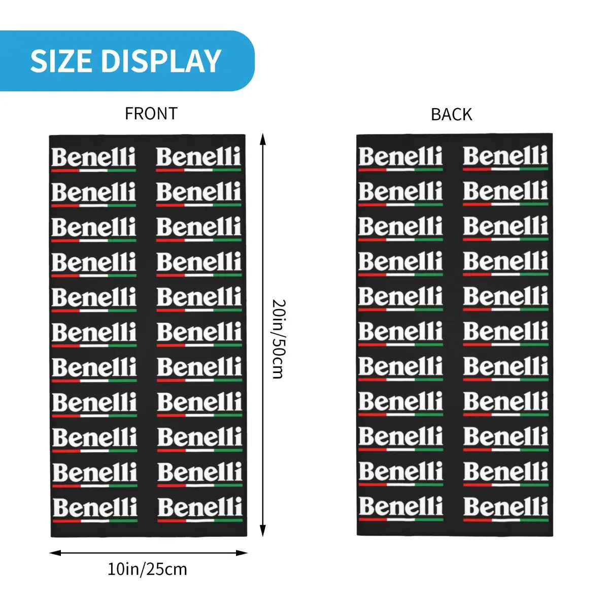 Bandana Benellis Racing Motor Motorcycle Trendy 2025 Riding Activities Face Unisex Wrap Scarf