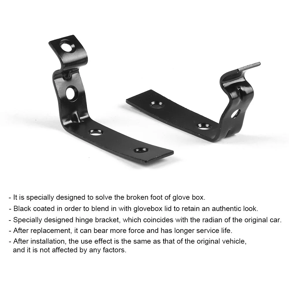 8E2880324 For Audi A4 S4 RS4 B6 B7 8E For Seat Exeo/ST 3R5 Glove Box Lid Hinge Snapped Repair Fix Kit Brackets LC101708