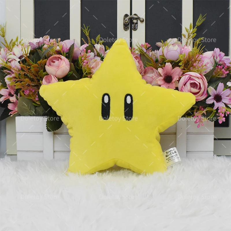 Game Plush Super Star Mega Star Power Stars 18cm Soft Stuffed Toy Cute  Figure for Kids Pet