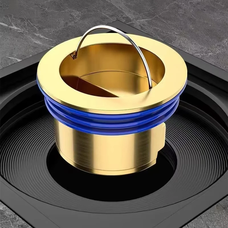 Toilet Shower Copper Floor Drain Core Anti Odor and Insect Repellent Device Springboard Self Sealing Core Bathroom Accessories