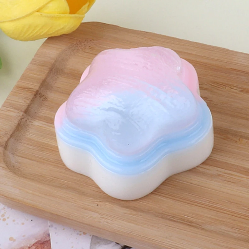 Spaß Farbverlauf Cartoon Squeeze Stern Spielzeug Nette Klebrige Abreact Stress Relief Kneifen Erwachsene Kinder Weiche Relief Entspannen Spielzeug Geschenk