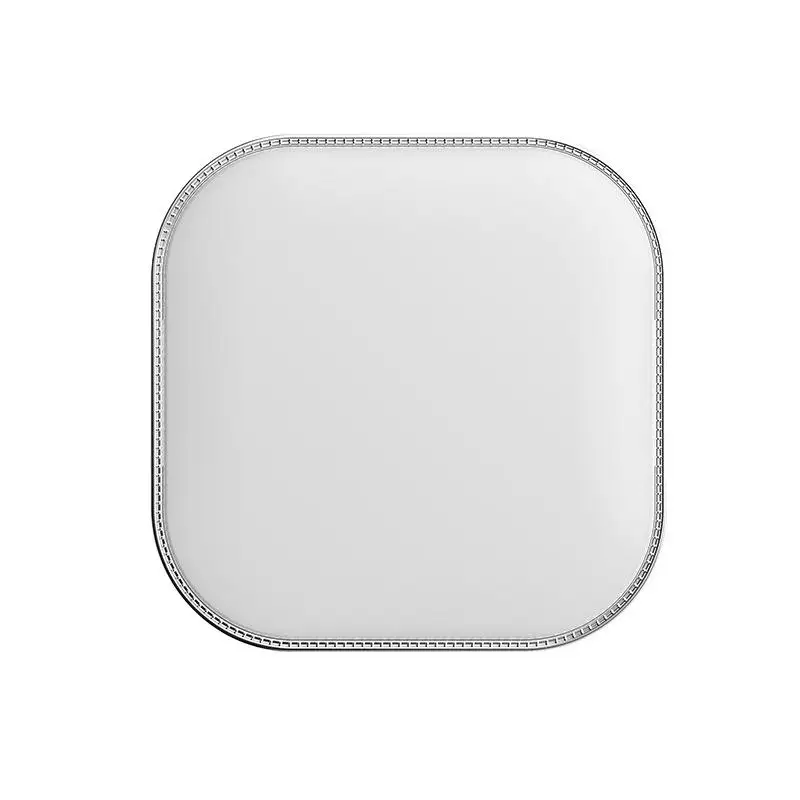 Kompakter kleiner Mini-Geschenk-Schminktisch, zusammenklappbar, mit LED-Leuchten, tragbarer Taschen-Schminkspiegel, 3-fache Vergrößerung