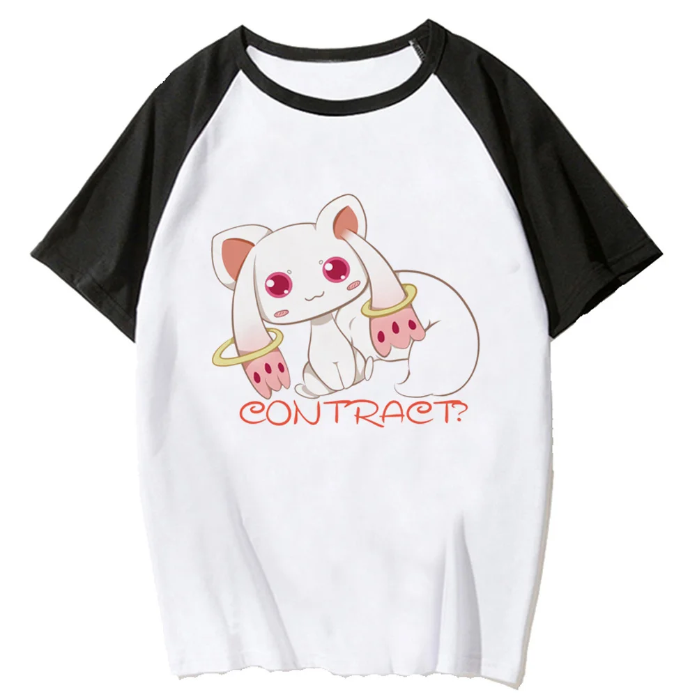 Madoka top women designer graphic Y2K Tee girl streetwear clothing