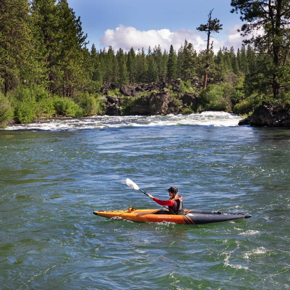 Deschutes 130 Inflatable Kayak, 1 Person
