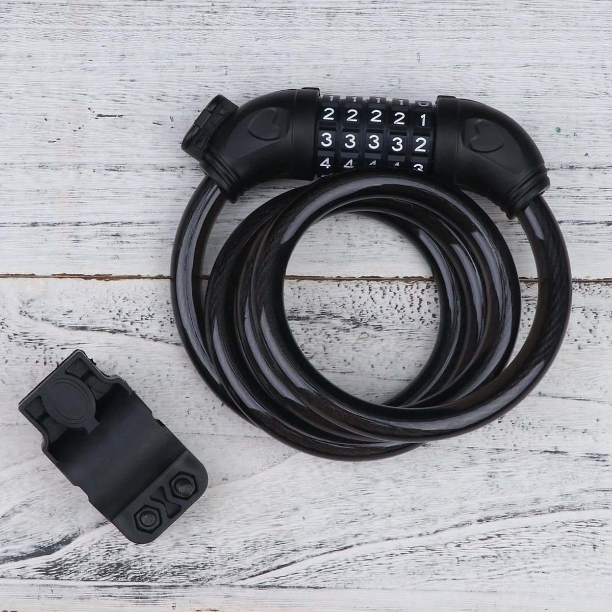 

5 bike lock bike combination lock cable lock chain lock bike cable lock
