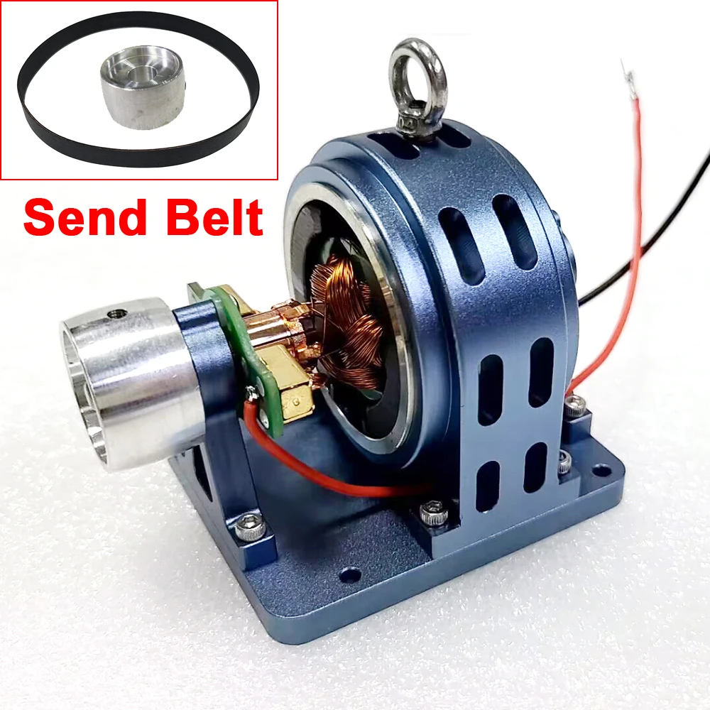 For Various Engine Model Physics Experiment Toy 12V DC Generator Model Turbine Starter Motor Is Suitable