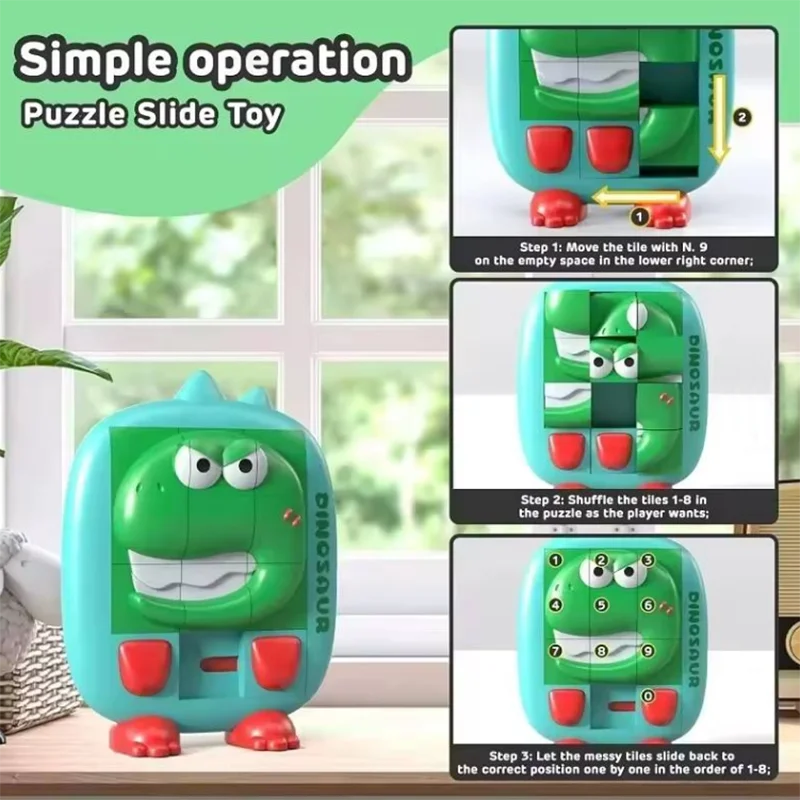 Huarong Road Slide Puzzle Games 500 + défis casse-tête Puzzle jouets pour enfants pensée logique jouet éducatif cadeau d'anniversaire