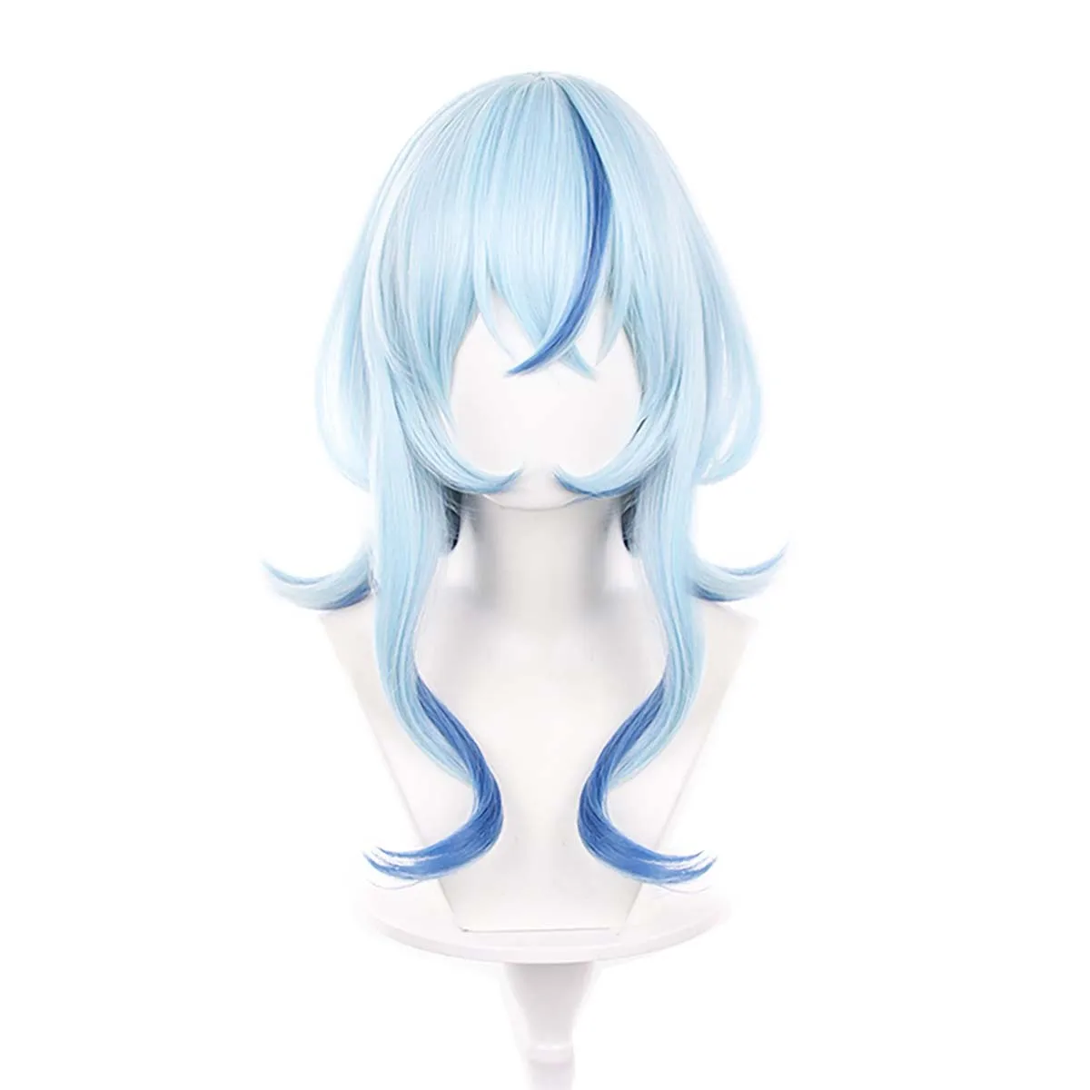 Game Wuthering Waves WuWa Shorekeeper Cosplay Blue Hair Wig