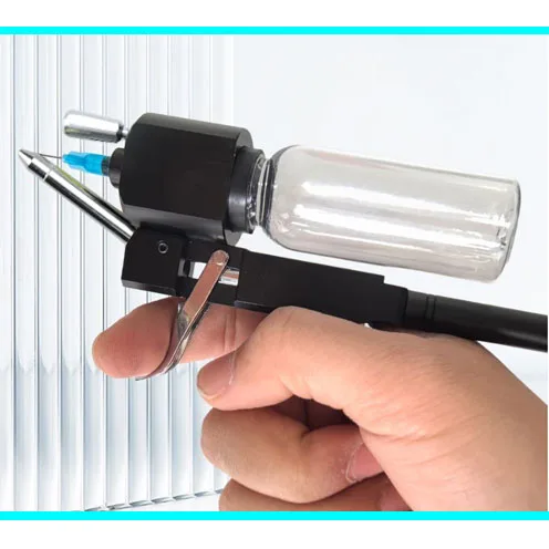 YD-MX116A No-Clean Airbrush Kit  for Model Painting Furniture Restoration Makeup Nail Art Painting Tattoo color on the cake