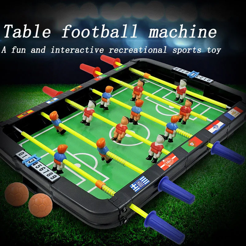 

Мини-настольный футбол для двух игроков — идеально подходит для любителей футбола, вечеринок и мероприятий