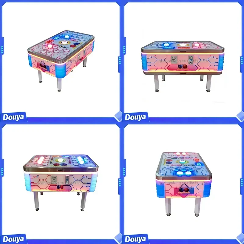 Naughty Bean Coin-Operated 2-Player Boxing Arcade Game Machine 220V Metal Cabinet Electronic Target Practice Kids Amusement