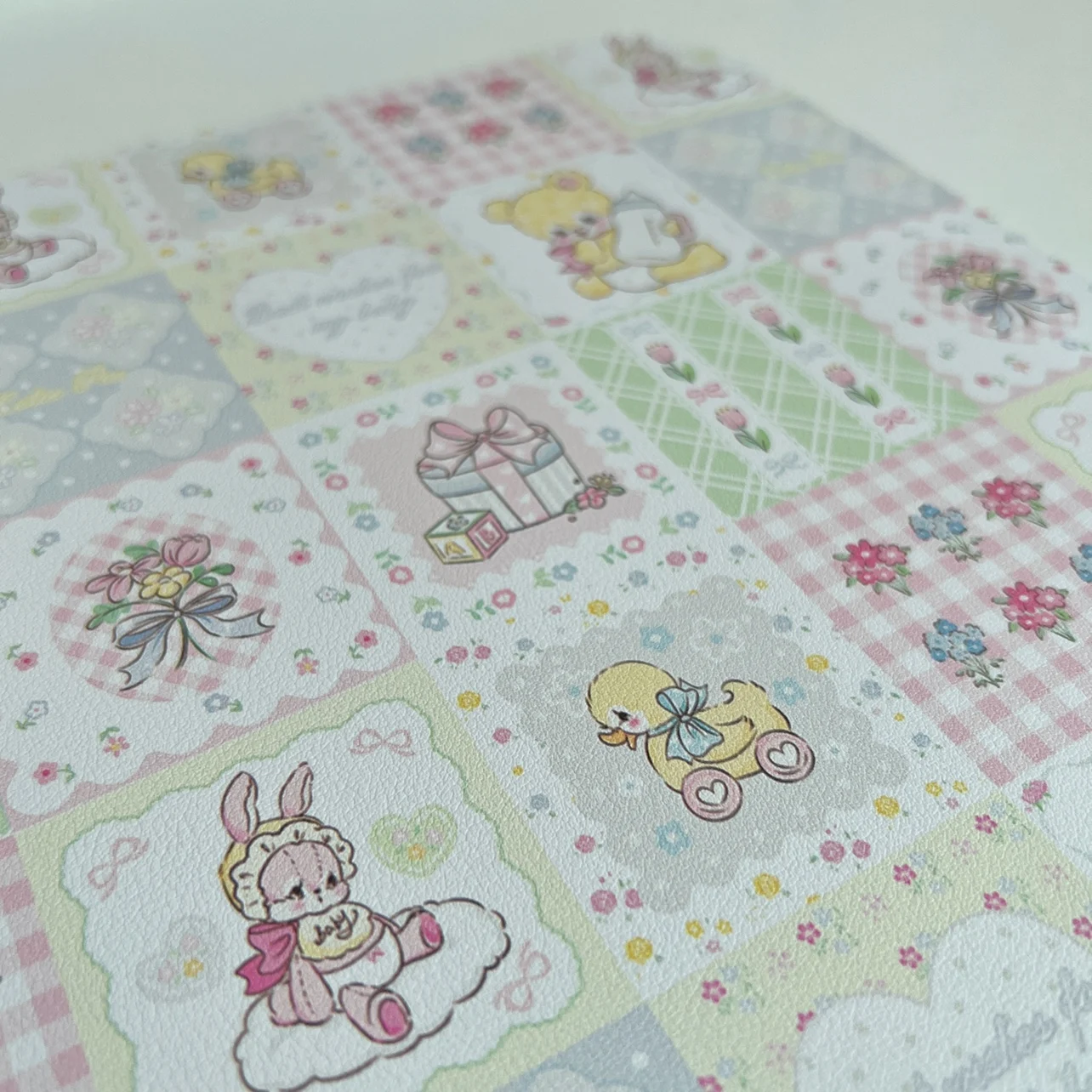 لطيف فتاة كبيرة الحجم ماوس الوسادة بولي Leather الجلود مقاوم للماء المضادة للانزلاق طالب عنبر الجدول حصيرة مكتب تعلم لوحة المفاتيح الكمبيوتر #6