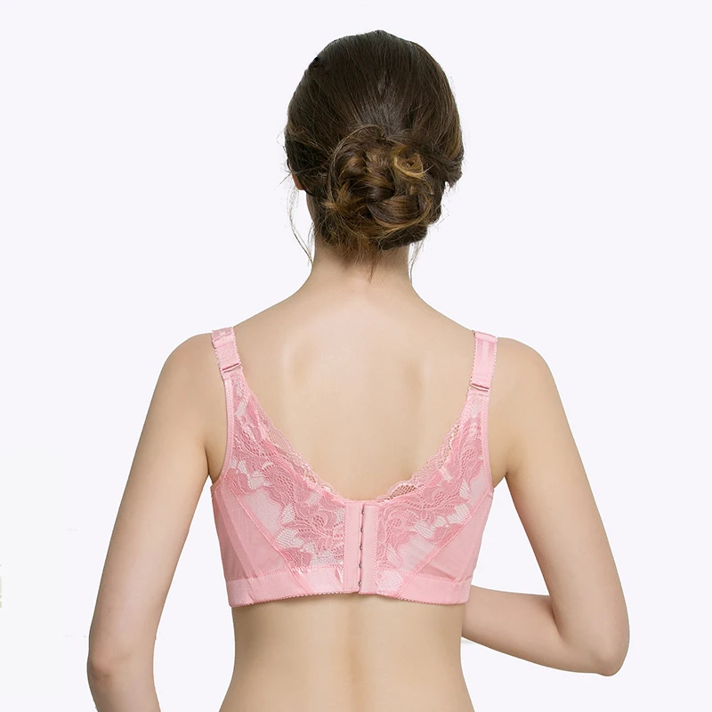 Sujetador Push Up de algodón para mujer, sostén con aros de licra, copa completa, talla grande, D E F G, 120, 115, 52G