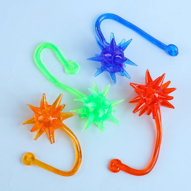 1 stücke Elastische Hammer Spielzeug Nostalgie Elastische Versenkbare Klebrige Hammer Kreative Trickster kinder Spielzeug Zufällige Farbe