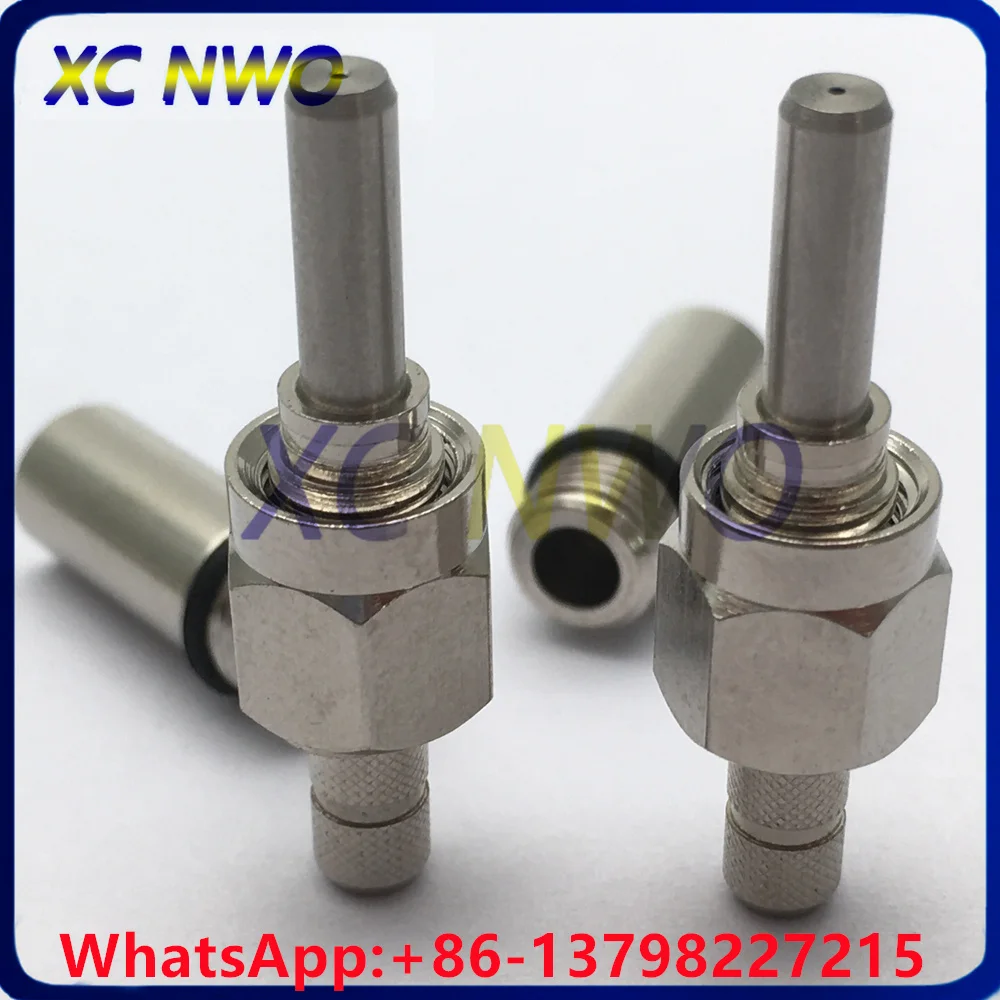 SMA905 HegaxonType Metal Ferrule 440um Medical SMA Fiber Optic Connector with Metal Boot-
