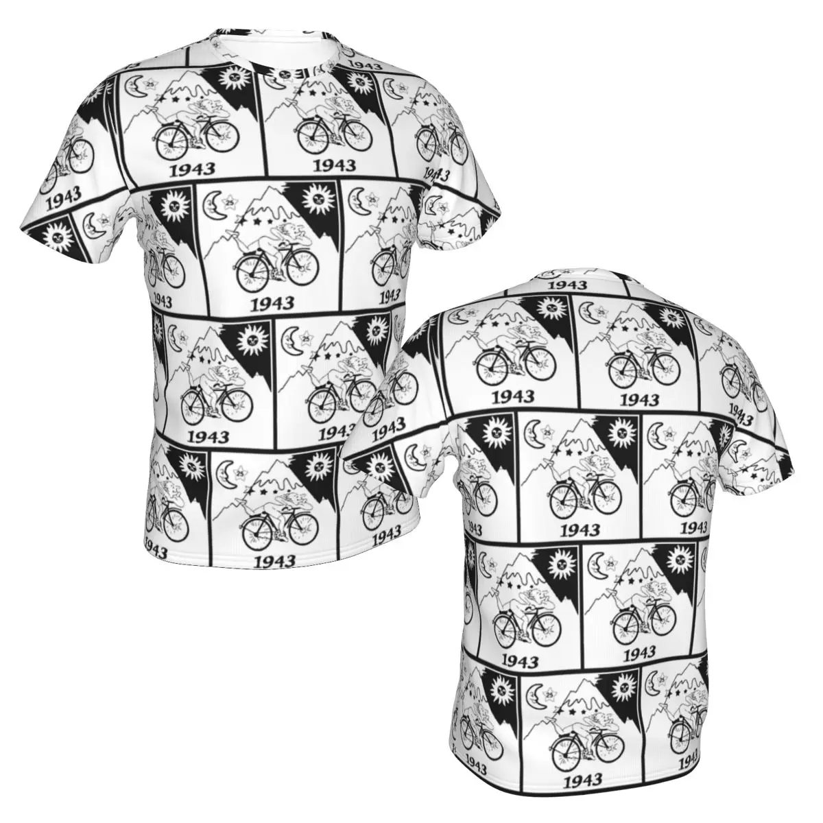100% Cotton Discovery Of LSD Albert Hofmann T-Shirt Men's Classic T Shirt Men Crew Neck Summer Shirts Tops
