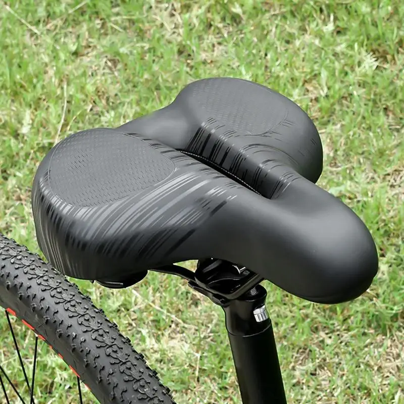 Bicycles Seat Cushion Shock Absorbing Bicycles Saddle Non-Slip Seat Cushion Breathable Waterproof Saddle For Mountain Road