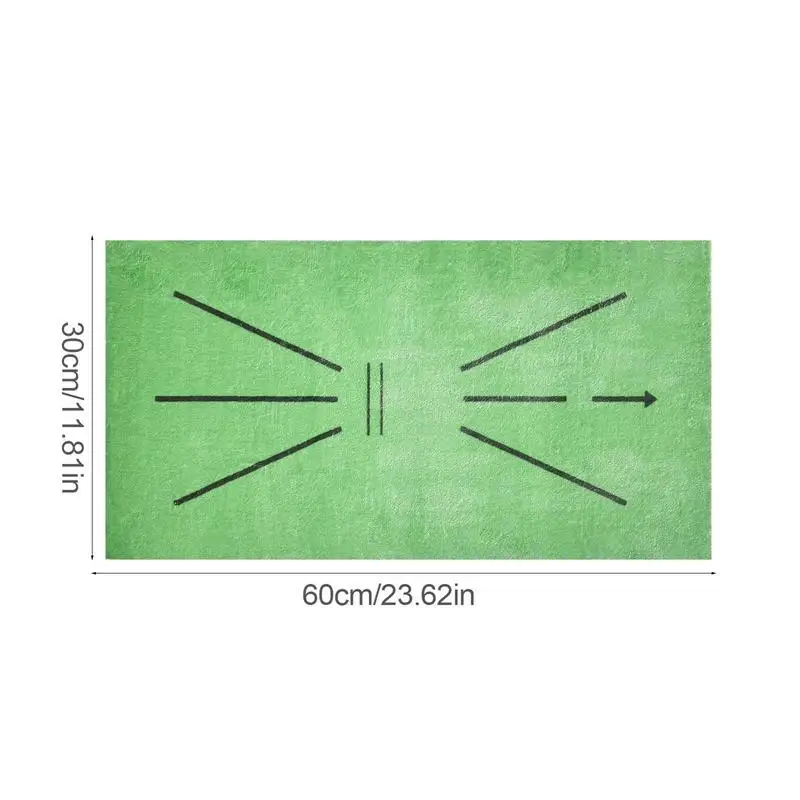 Коврик для тренировок по гольфу, коврик для колебаний, улучшенные направляющие и тропинки, рандомный коврик для игры в гольф, подарок для мужчин, любителей игры в гольф