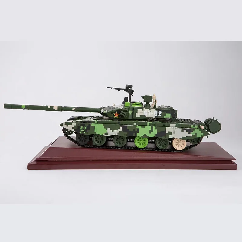 

Diecast China 99A Militarized Combat Tank Alloy & Plastic Model 1:40 Scale Toy Gift Collection Simulation Display Decoration