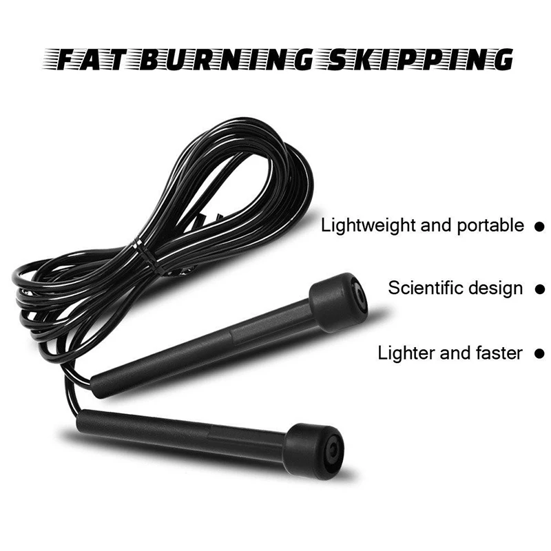 Speed Skills Skipping Rope Adult Jump Rope Weight Loss Children Sports Portable Fitness Equipment Professional Men Women Gym