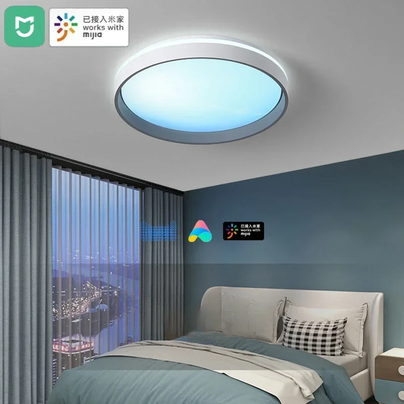 Smart sky light Bedroom study full spectrum blue sky clear sky ceiling light Access to mi home app mijia mesh xiaomi version