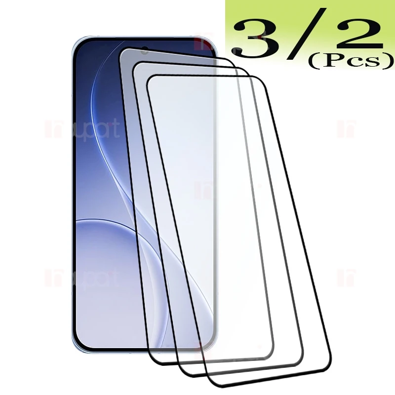 3/2 قطعة الغراء الكامل ل ممن لهم رينو 15 الزجاج المقسى 9H المضادة للخدش للصدمات حامي الشاشة غطاء كامل