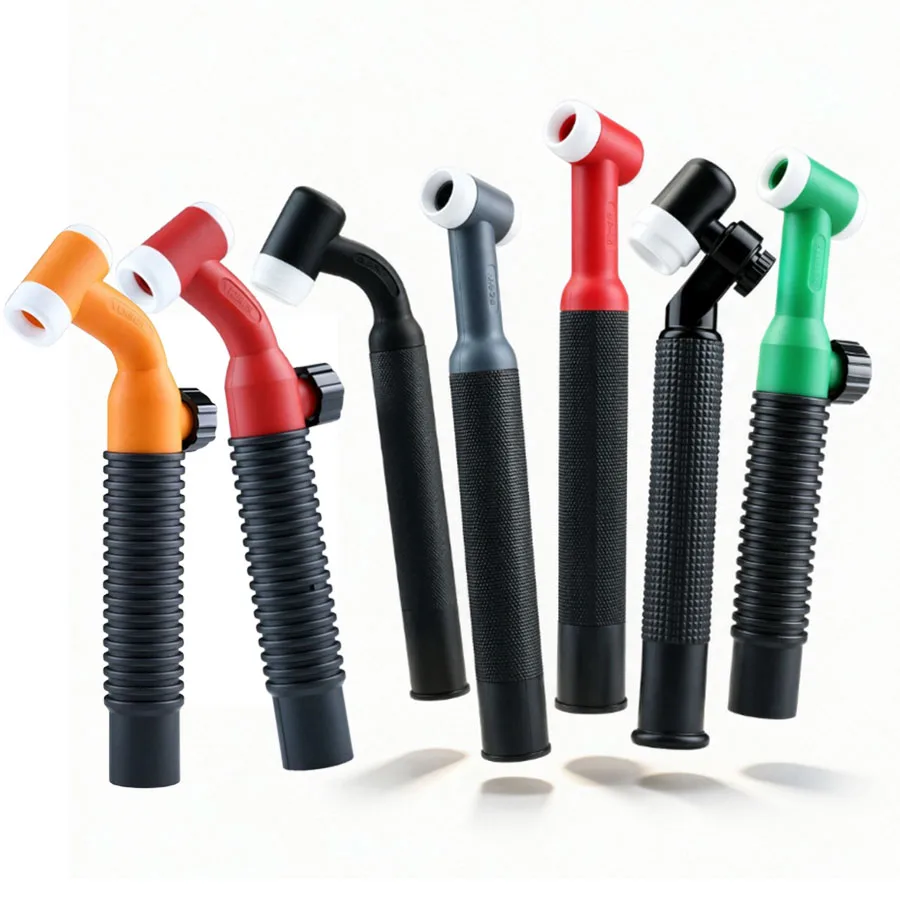 Argon arc welding gun accessories, argon arc welding gun head WP-18 water-cooled cold air cooling WP26 gun head WP17 gun head