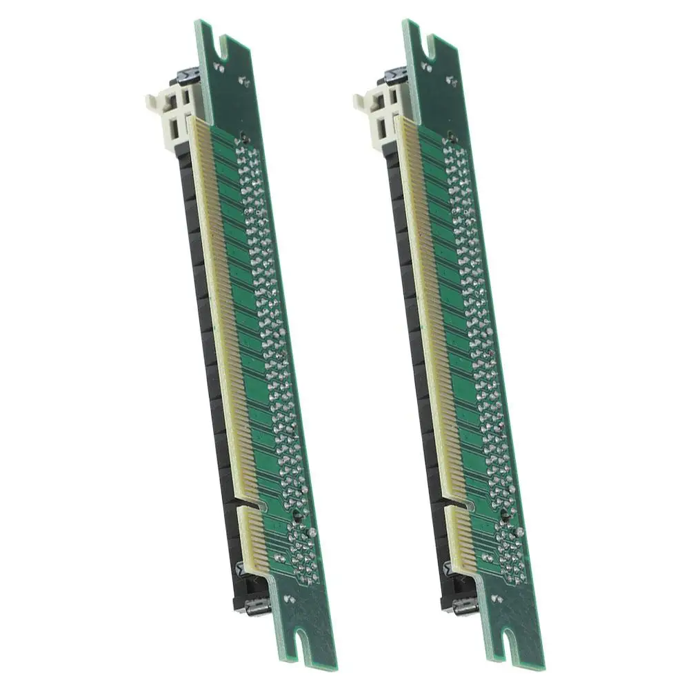 

2 Pcs PCI- Card Slot Riser Adapter Extender 16X GPU Riser Card PCIe Computer Accessories Base Flexible Installation