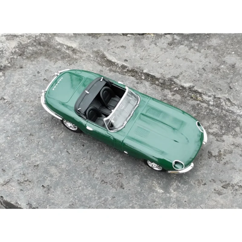 Delprado Diecast 1/43 مقياس Jajuar's E-TYPE سيارة رياضية كلاسيكية سبيكة محاكاة نموذج سيارة جمع عرض لعبة هدية تذكارية