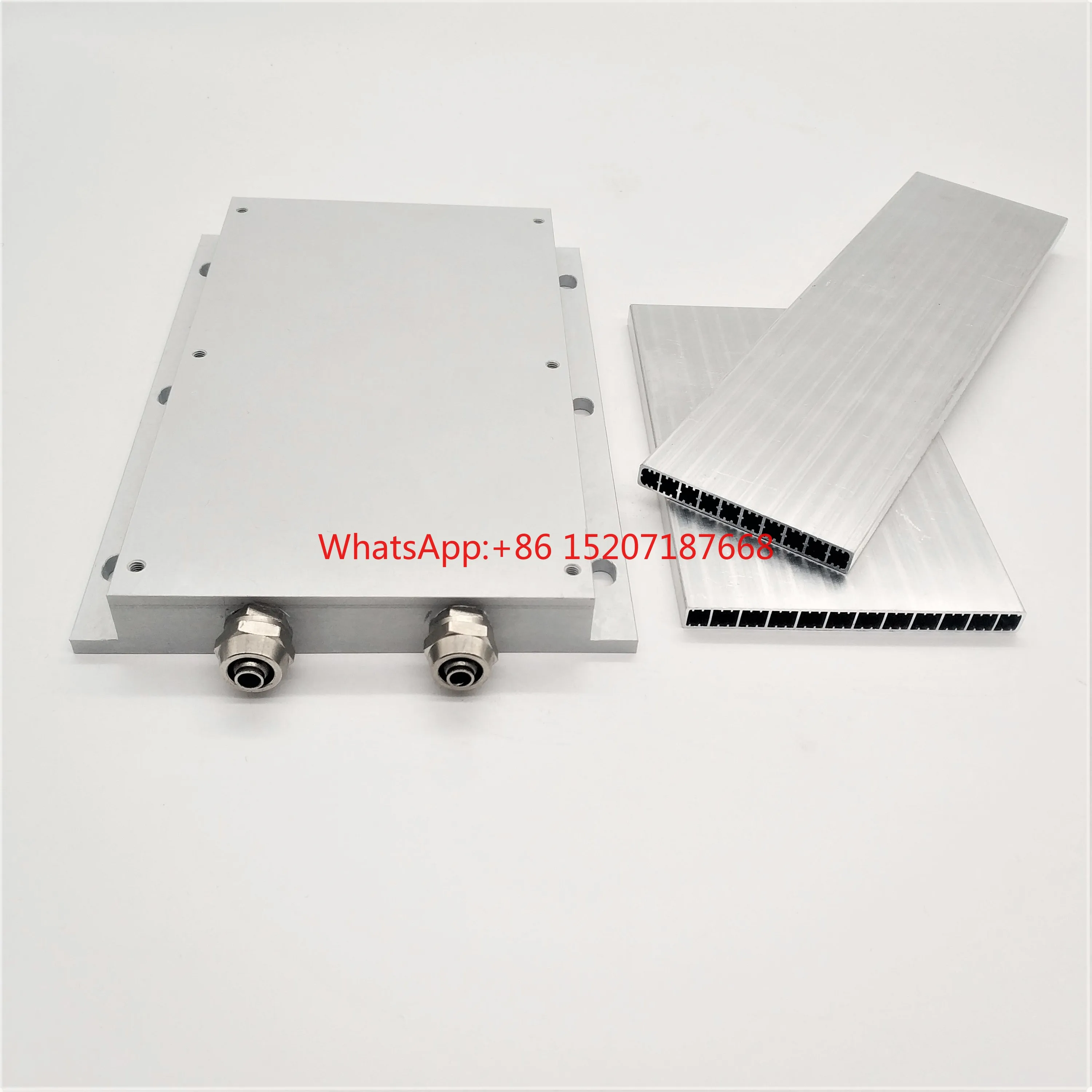 New Liquid Cooling Plate Aluminum Water Cooling Block with Brazed CNC Machining Liquid Cold Plate for Improved Cooling